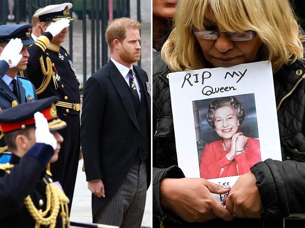 女王葬礼的照片显示了世界如何向英国历史上在位时间最长的君主告别