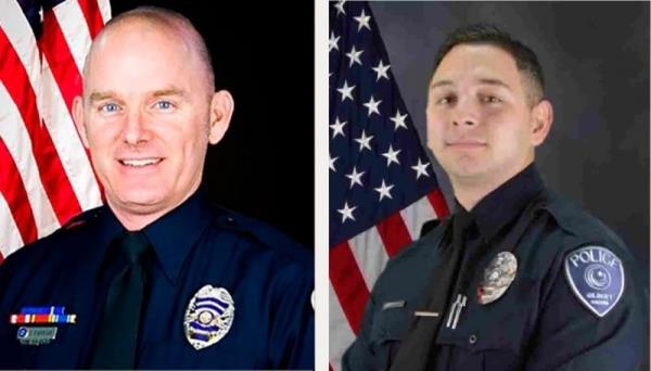 In Arizona, 1 officer killed, 1 injured by a suspect in a stolen vehicle