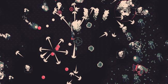 Lilith with the Batgun, note the skulls flying around to also cause havoc 