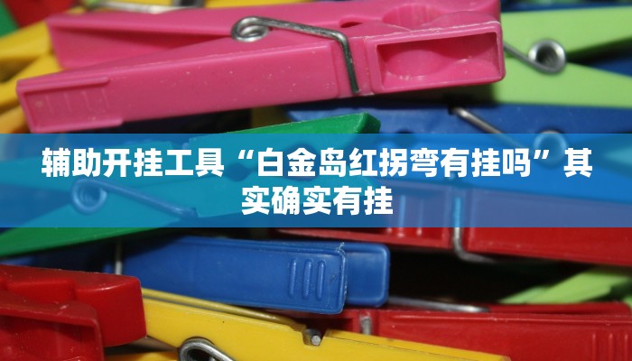 辅助开挂工具“白金岛红拐弯有挂吗”其实确实有挂