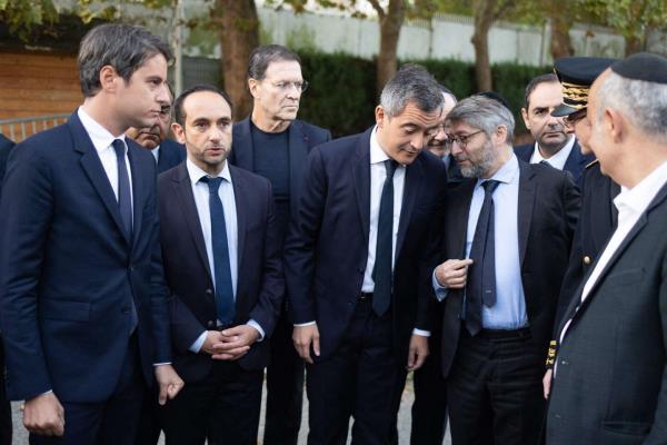 马克龙警告说，以色列和哈马斯之间的战争使法国的紧张局势不断升级