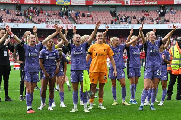 WSL：阿森纳在揭幕战中在创纪录的观众面前被利物浦击败