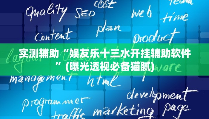 实测辅助“娱友乐十三水开挂辅助软件”(曝光透视必备猫腻) 实测辅助“娱友乐十三水开挂辅助软件”(曝光透视必备猫腻)