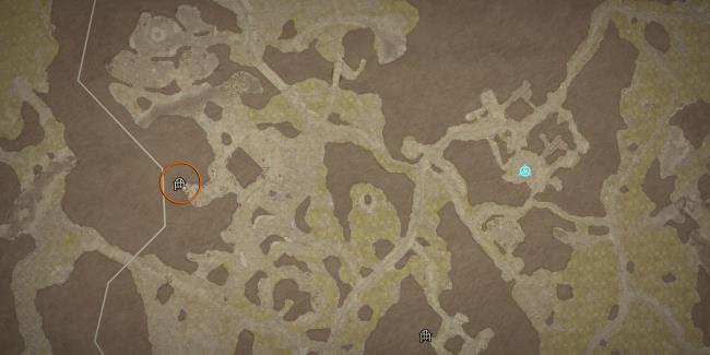 domhainne tunnels map location