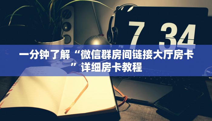 一分钟了解“微信群房间链接大厅房卡”详细房卡教程