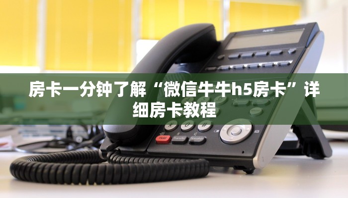 房卡一分钟了解“微信牛牛h5房卡”详细房卡教程
