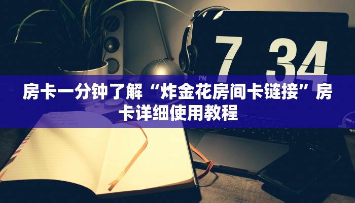房卡一分钟了解“炸金花房间卡链接”房卡详细使用教程