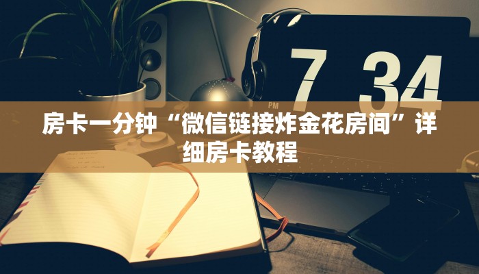 房卡一分钟“微信链接炸金花房间”详细房卡教程