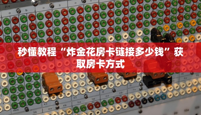 秒懂教程“炸金花房卡链接多少钱”获取房卡方式