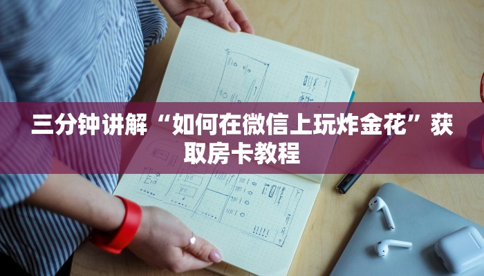 三分钟讲解“如何在微信上玩炸金花”获取房卡教程