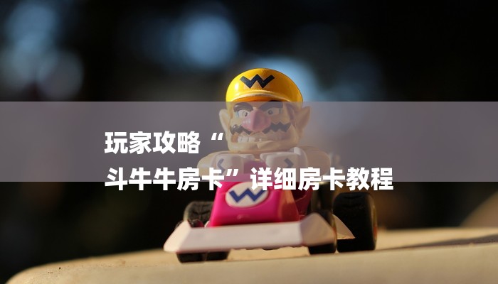 玩家攻略“
斗牛牛房卡”详细房卡教程