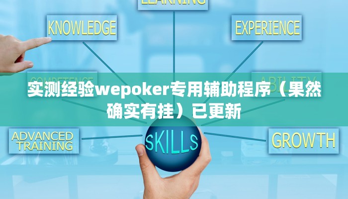 实测经验wepoker专用辅助程序（果然确实有挂）已更新
