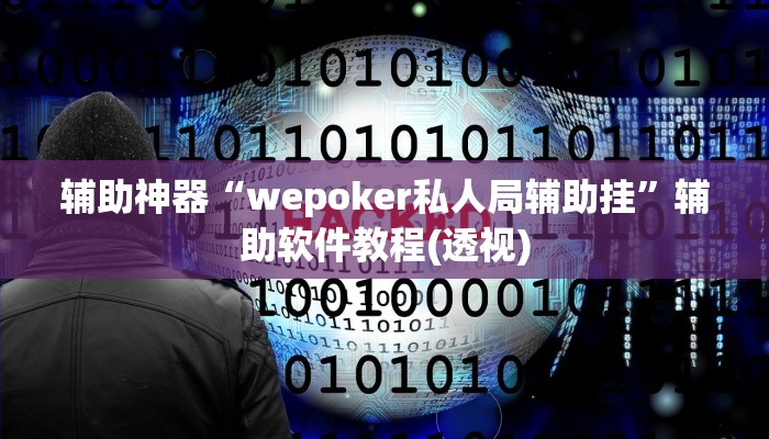 辅助神器“wepoker私人局辅助挂”辅助软件教程(透视)